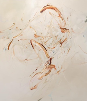 Jukka Rusanen, Eteerisyys, 2020, Öl auf Leinwand, 210x180cm @Lachenmann Art