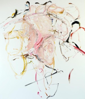 Jukka Rusanen, Origin, Öl auf Leinwand, 2018, 210 × 180 cm