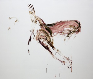 Jukka Rusanen, Cut, 185x216cm, 2011, Oil on Canvas, Lachenmann Art