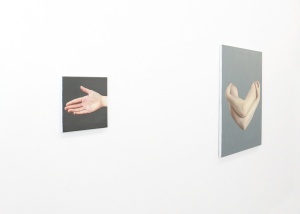 Installation View ›Mit—Menschen‹, works by Lara Eckert @ Lachenmann Art Konstanz 2015