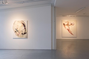 Installation View ›ELEMENTS‹ with works by Jukka Rusanen @ Lachenmann Art Konstanz